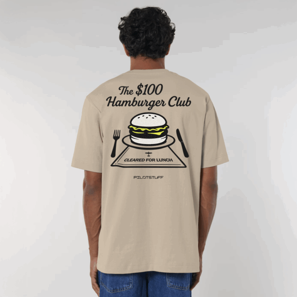 The $100 Hamburger Club Oversized T-Shirt – Bild 3