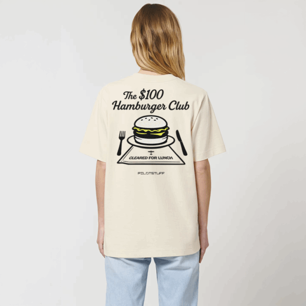The $100 Hamburger Club Oversized T-Shirt – Bild 4