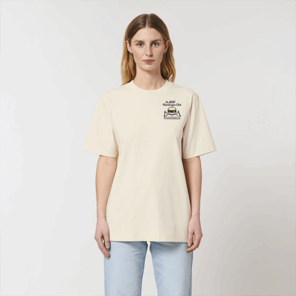 The $100 Hamburger Club Oversized T-Shirt – Bild 6