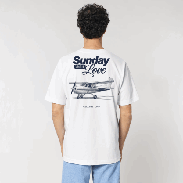 Sunday kind of Love – Cessna – Oversized T-Shirt