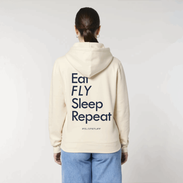 Eat FLY sleap repeat - Hoodie – Bild 3