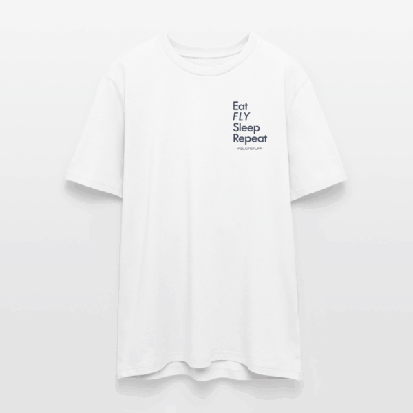 eat FLY Sleep Repeat T-Shirt – Bild 4
