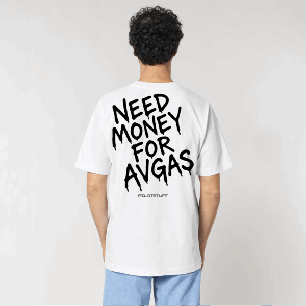 Need Money for Avgas Oversized T-Shirt